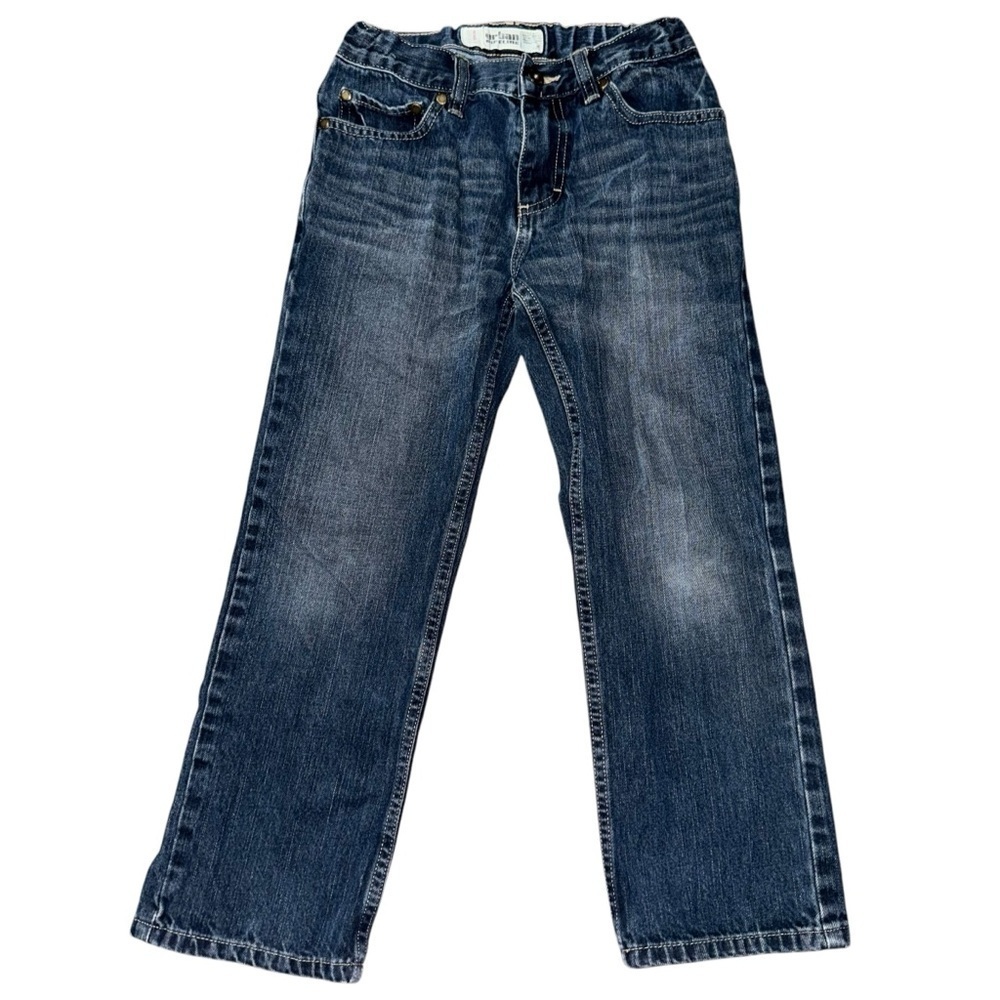 Urban Pipeline Boys Relaxed Straight Jeans Medium Wash Denim Size 8 Husky
